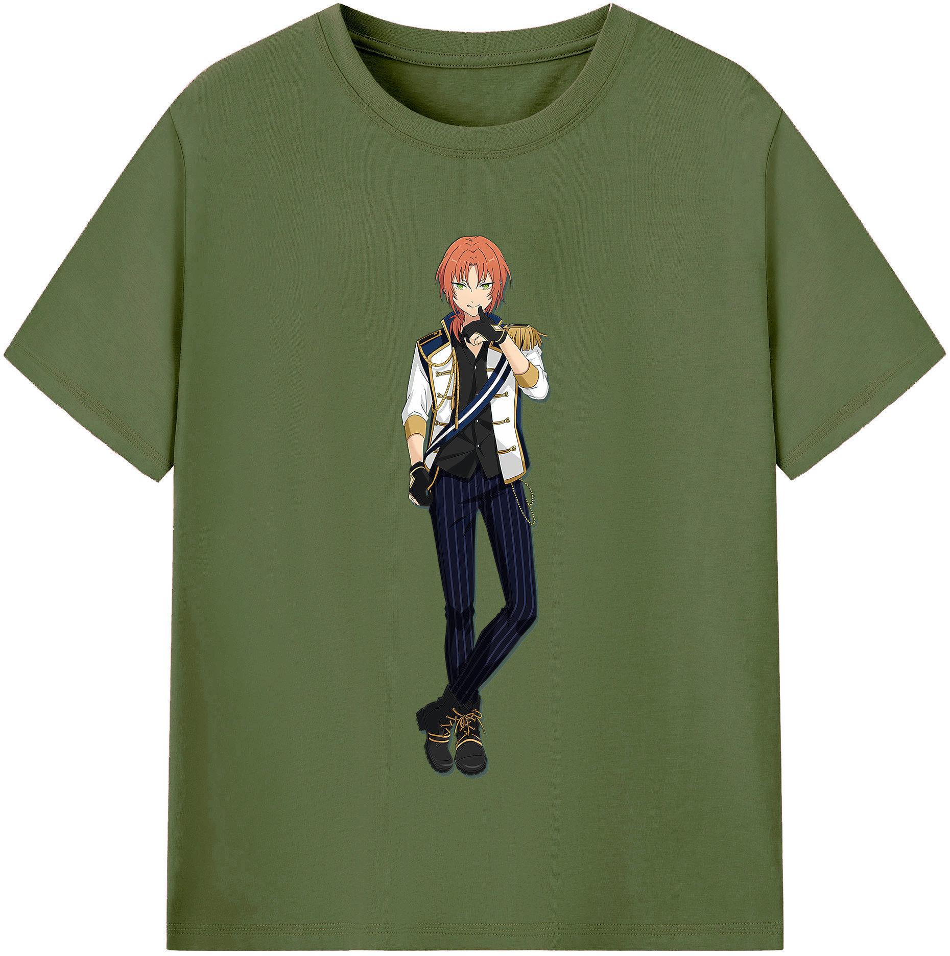 （画像用） あんさんぶるスターズ! Ensemble Stars 綿100％半袖Tシャツ（フロントプリント）